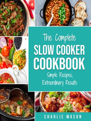cover image of Slow Cooker Recipe Books